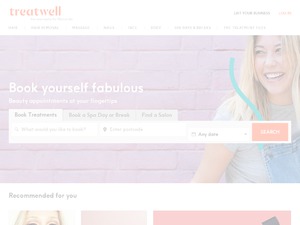 Treatwell UK website