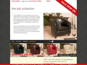 Tub Collection website