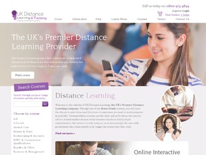 UK Distance Learning website