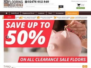 UK Flooring Direct website