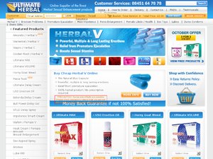 Ultimate Herbal website