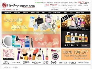 UltraFragrances.com website