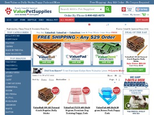 Value Pet Supplies US website