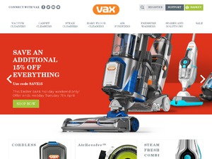 Vax website