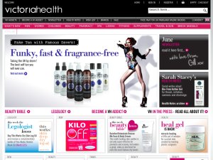 Victoria Health website