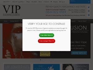 Vip Electronic Cigarette website