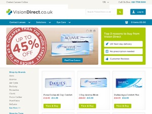 Vision Direct website