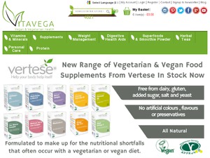 Vitavega website