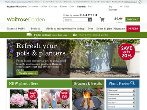 Waitrose Garden website