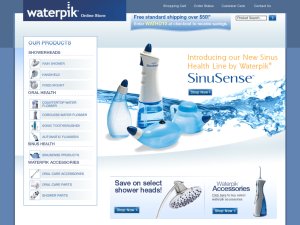 Waterpik-Store.com website