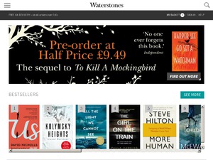 Waterstones website