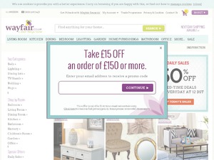 wayfair UK website