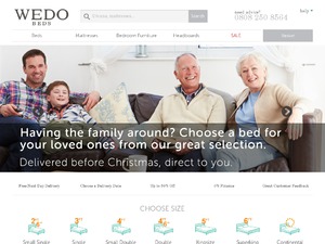 Wedo Beds website