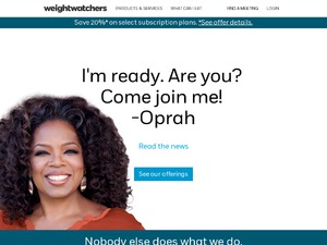 Weight Watchers website