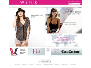Wink website