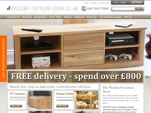 Wooden-Furniture-Store website