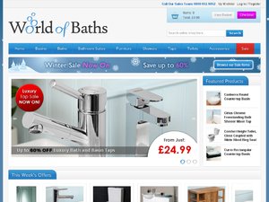 World of Baths website