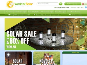 World of Solar website