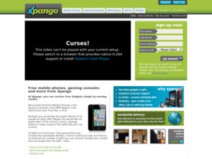 Xpango website