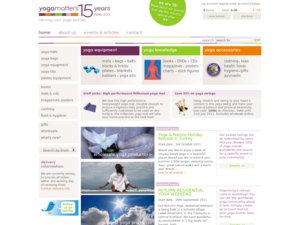Yogamatters website