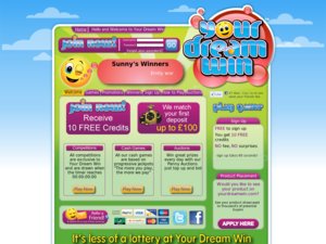 Your Dream Win website