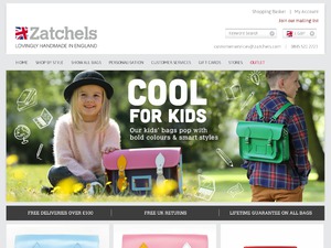 Zatchels UK Limited website