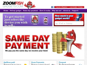 Zoomfishgadgets website